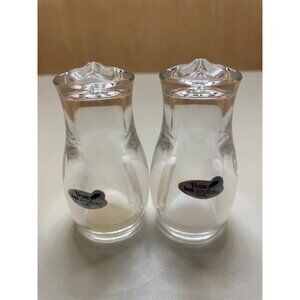 Beautiful Vienna Inn Crystal Salt and Pepper Shakers from Austria